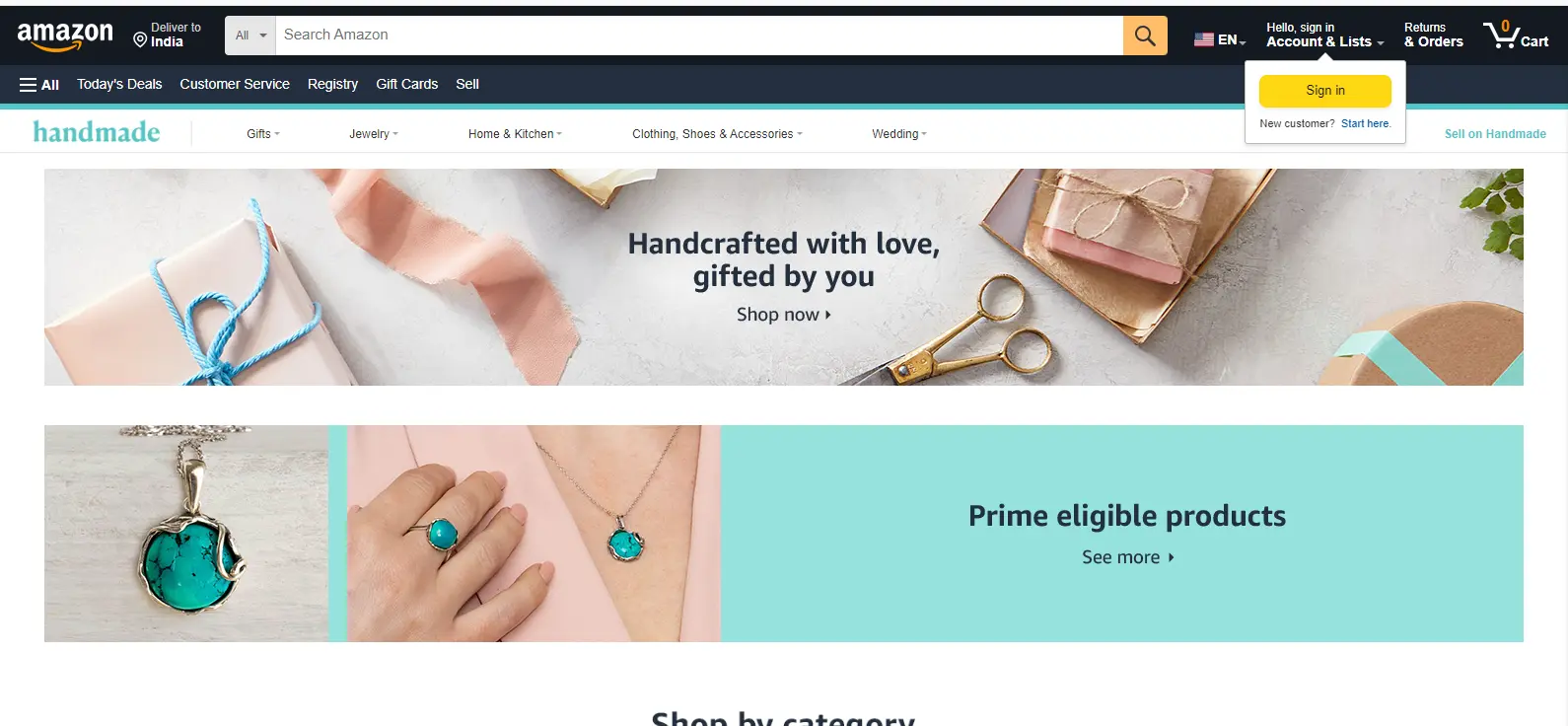 Amazon Handmade 